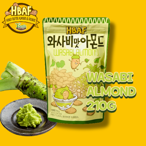 HBAF_Wasabi Almond 210g*20 HALLYU