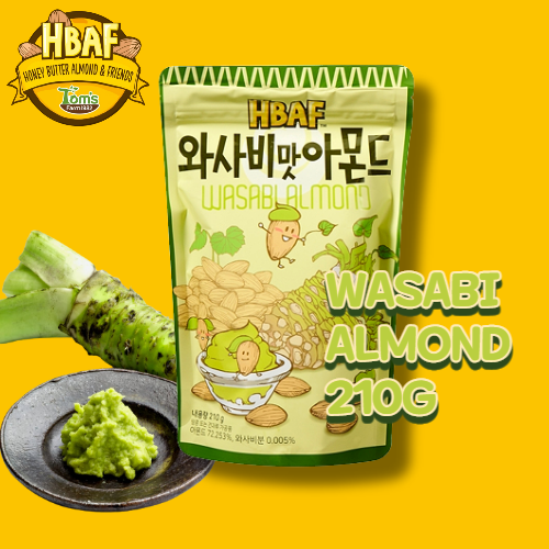 HBAF_Wasabi Almond 210g*20