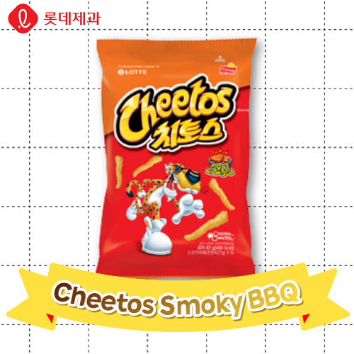 Lotte Snack_Cheetos Smoky BBQ 134g*12