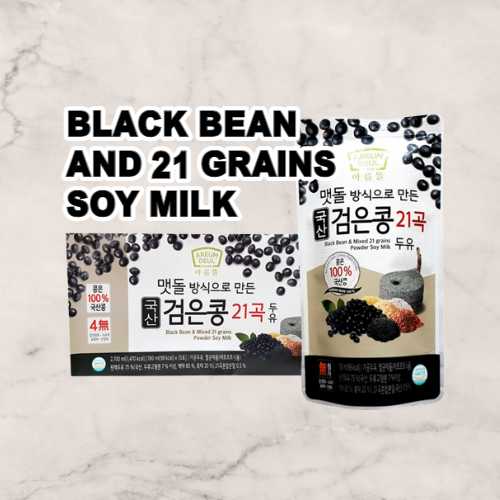 Areumdeul_Black bean and 21 Grains Soy milk (180ml*15)*3