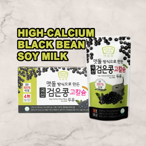 Areumdeul_High-Calcium black bean Soy milk (180ml*15)*3