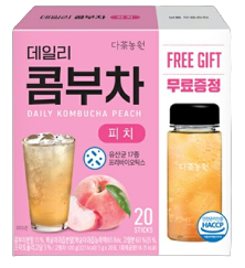 DN_Daily Kombucha Peach 100g(5g*20T)*12