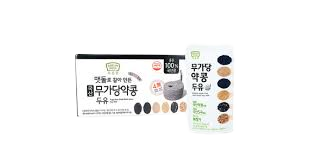 Areumdeul_Sugarless small black bean Soy milk (180ml*15)*3