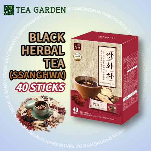 DN_Black Herbal tea(Ssanghwa) 600g(15g*40sticks)*8